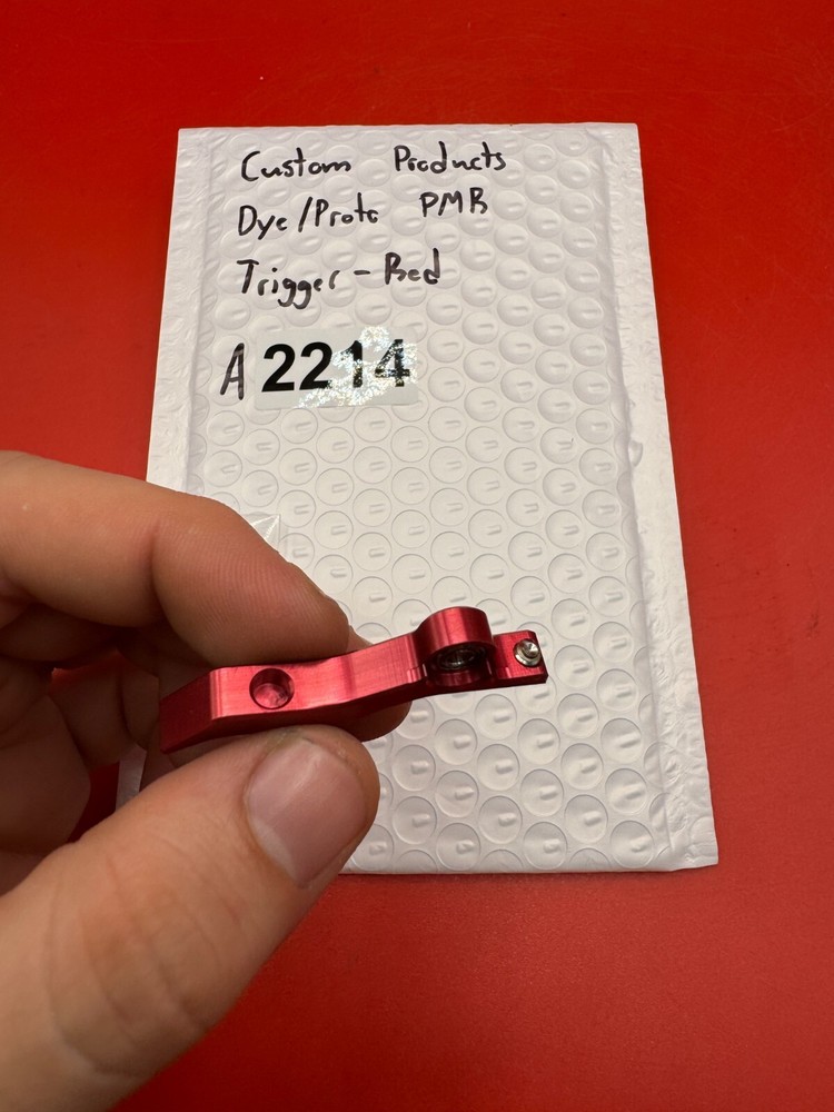 Custom Products Dye/Proto PMR Trigger-Red