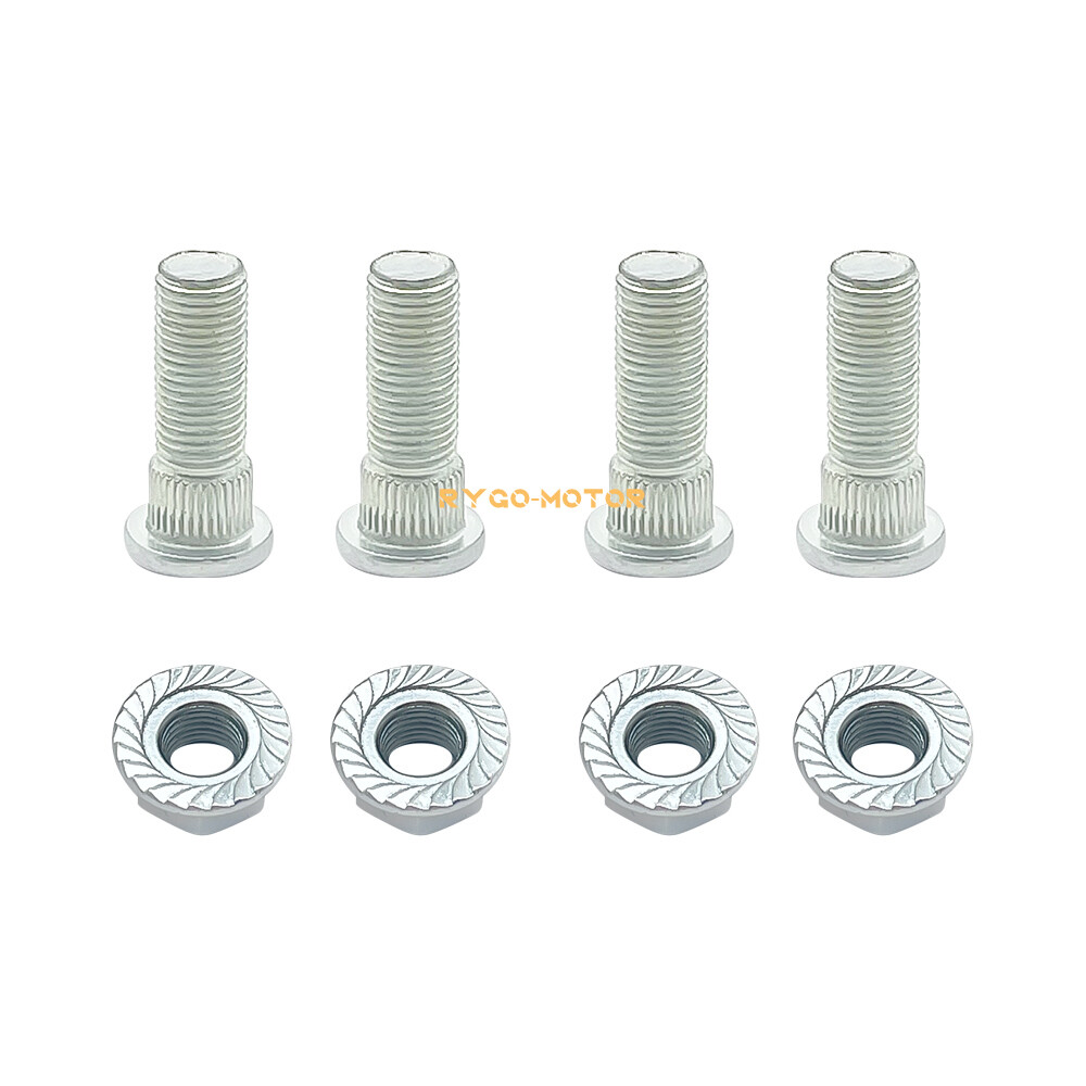 Rear Wheel Studs Nut for Polaris Trail Blazer 250 330 400 Trail Boss 325 330 350