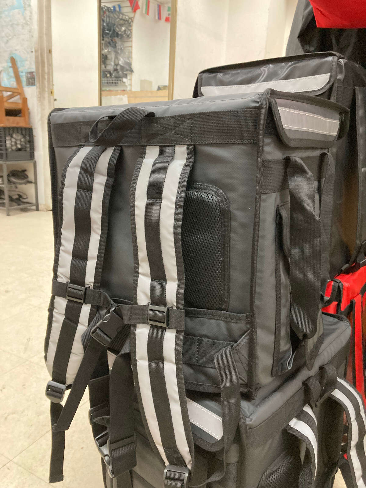 Food Delivery Large Backpack Insulated waterproof bag for ebike Motorcycles