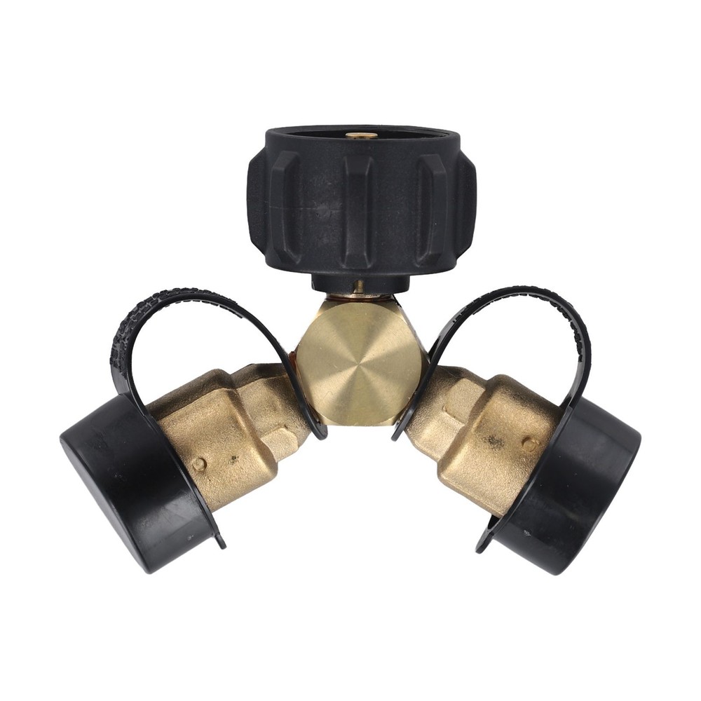 Multi Purpose Propane Tank Adapter Tee for Various Propane powered Devices