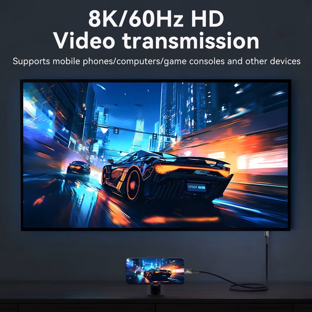 Apple 240W USB-C Charge Thunderbolt Fast Charging Cable Lightning Data Transfer