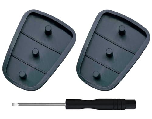 Replacement Flip Folding Smart Keyless Entry Remote Control Key 3 Button-2pcs