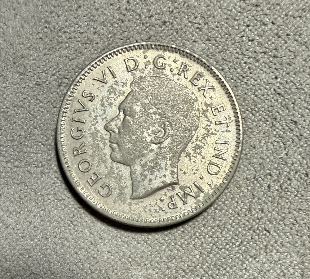 1937 Canada 5 Cent Coin