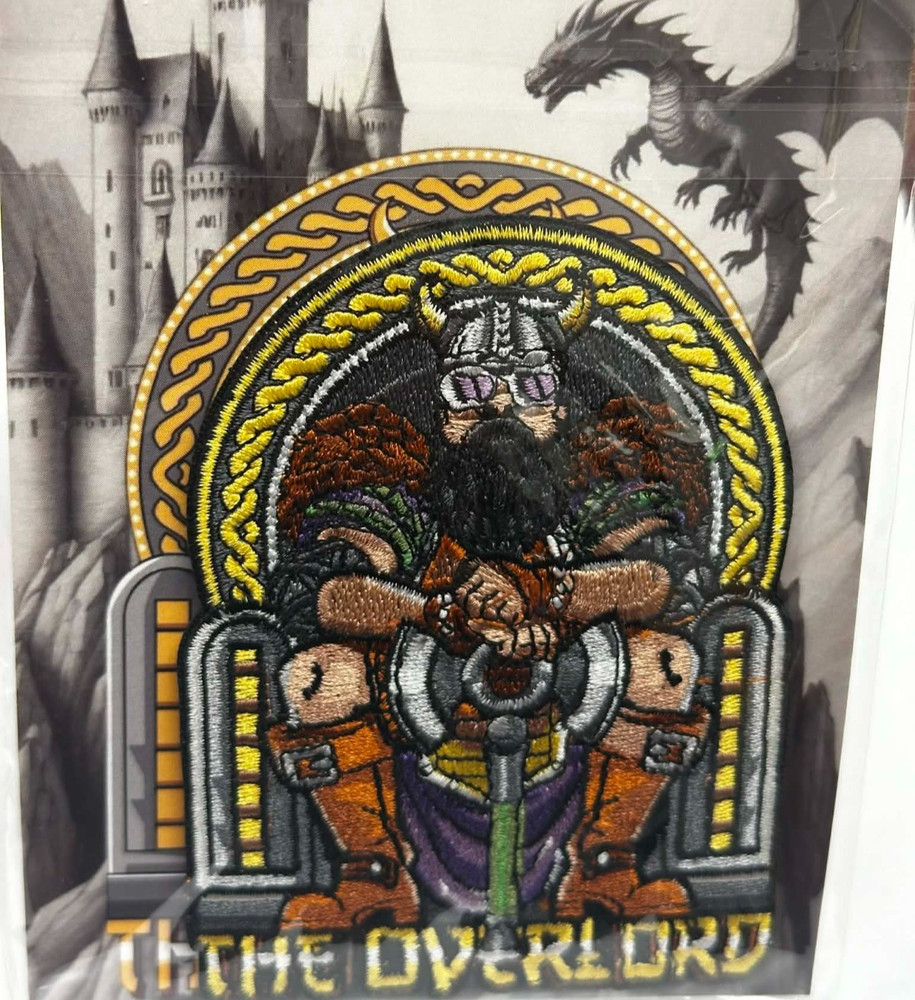 SHOT Show 2026 "The Overlord" Embroidered Patch + Stickers, Hook/Loop, NEW!