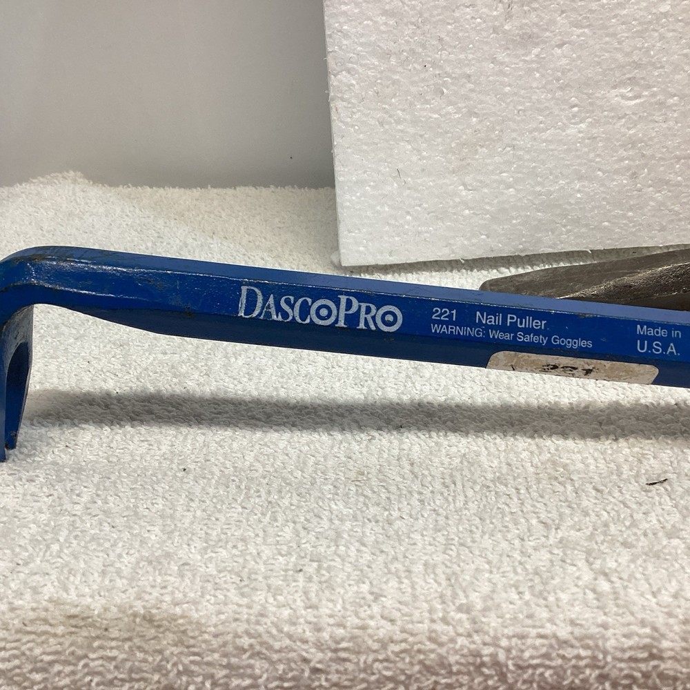 (2) Dasco Pro Nail Puller Claw Bar 11-1/2" Dasco 417 1 Chisel