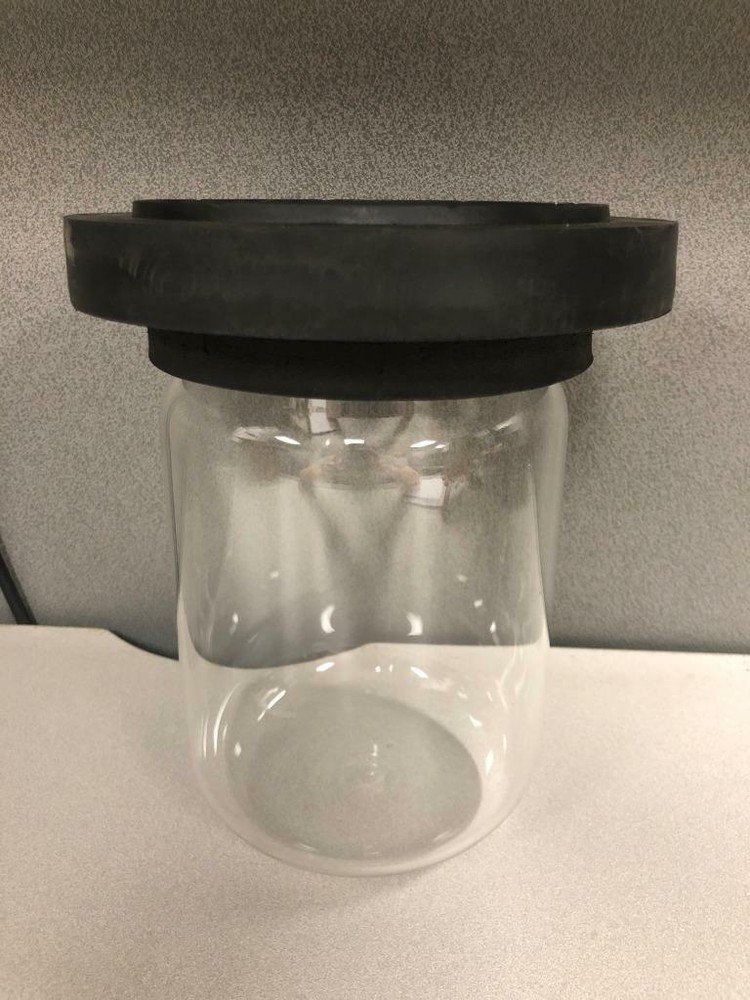 Centrivap Coldtrap Bottle with Heavy Duty Rubber Lid