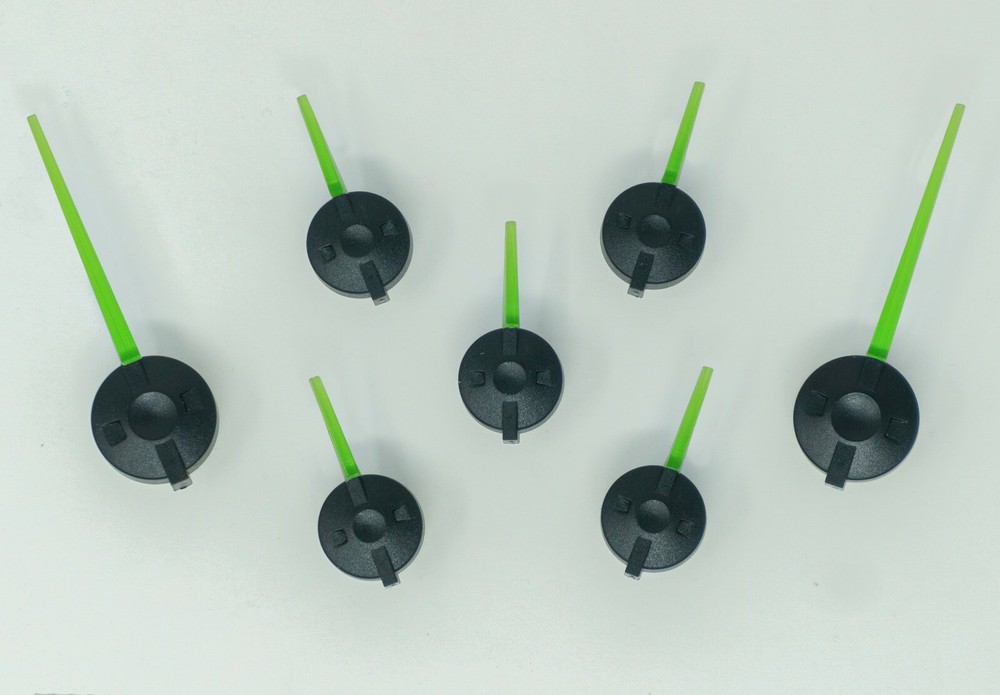 Custom Speedometer Gauge Pointer Set for 2003-2006 GM Trucks & SUVs Black Green