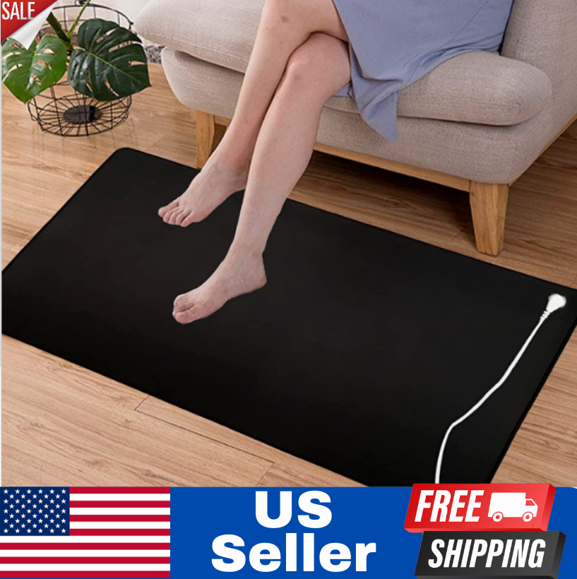 Grounding Mat, Universal Grounding Pad For Computer, Foot And Bed, Grounded Foot
