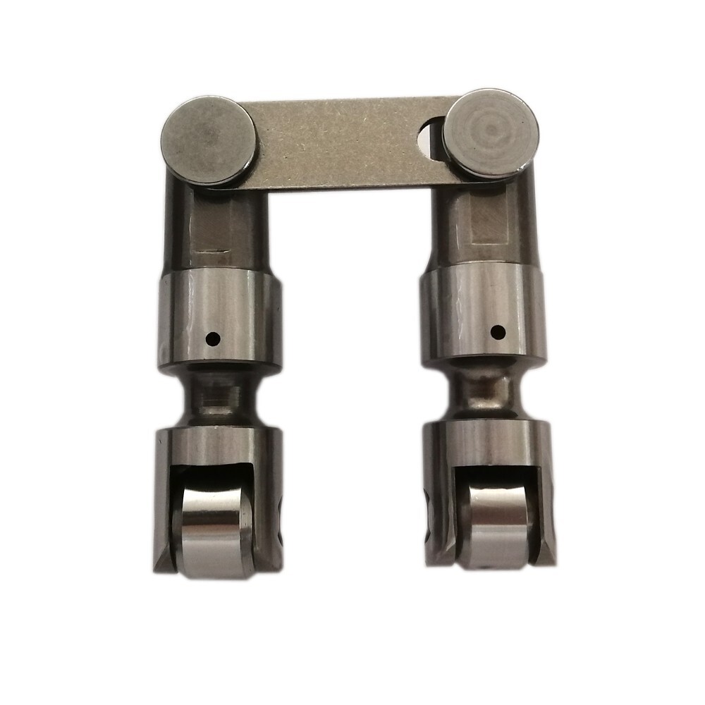 SBF FORD PRO RACING SOLID MECHANICAL ROLLER LIFTERS TAPPETS + VERTICAL LINK BAR