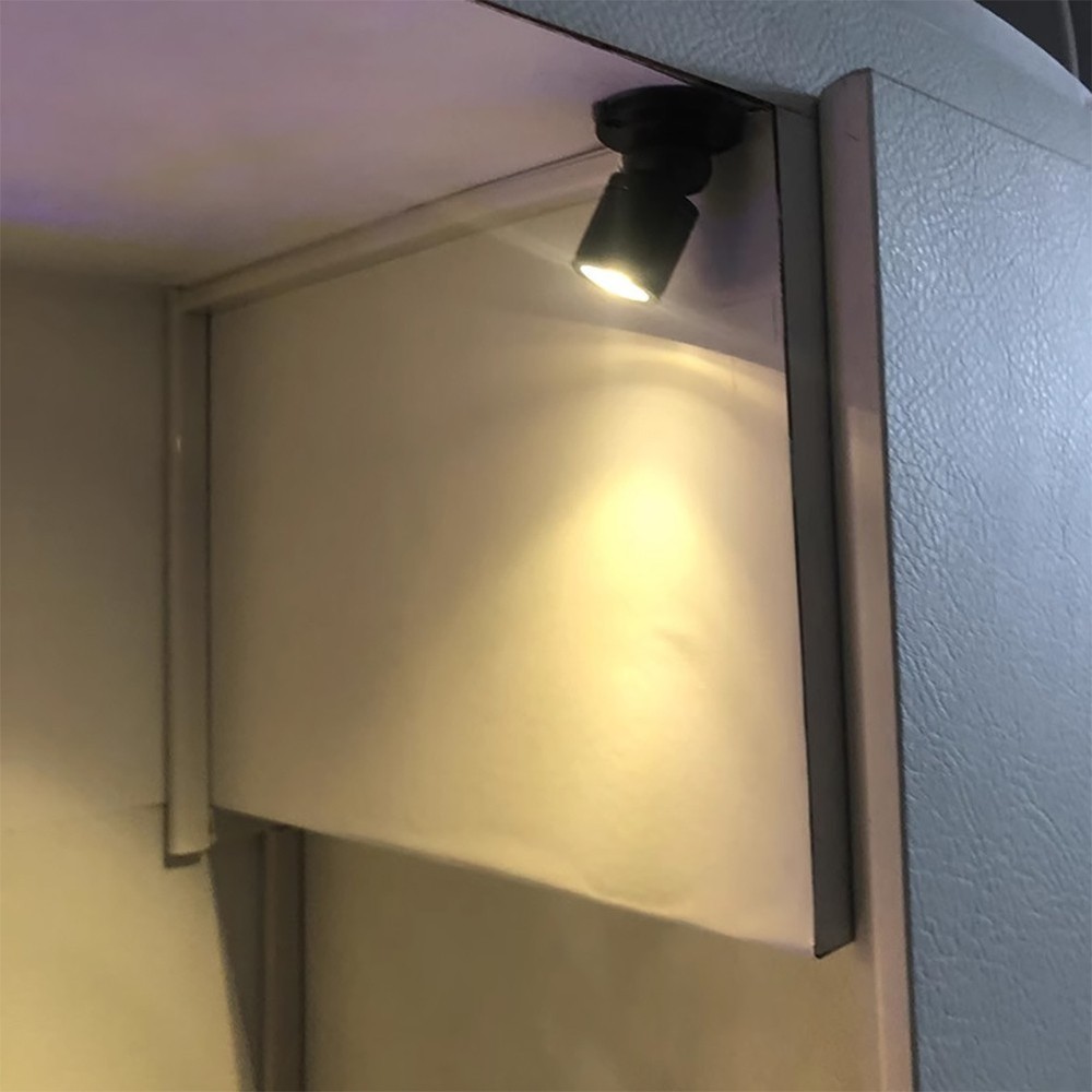 USB LED Spotlight 5V USB Powered Aluminum Construction Adjustable Tilt Angle