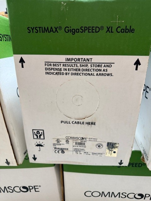 Commscope Systimax cat6 1000' GigaSPEED 2071E slate