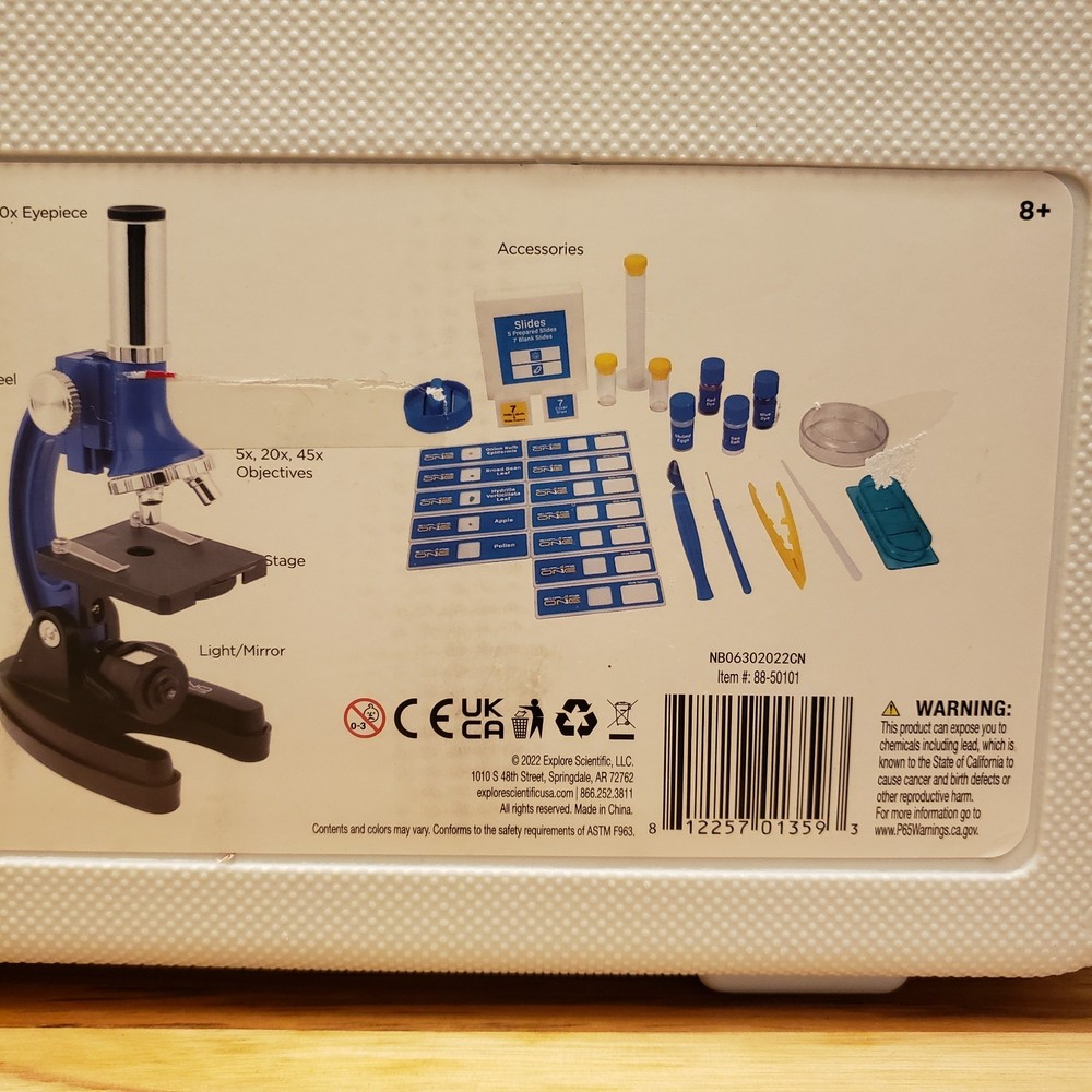 Explore One 900X Microscope STEM Learning Outdoor Exploration Gear Ages 8+ New