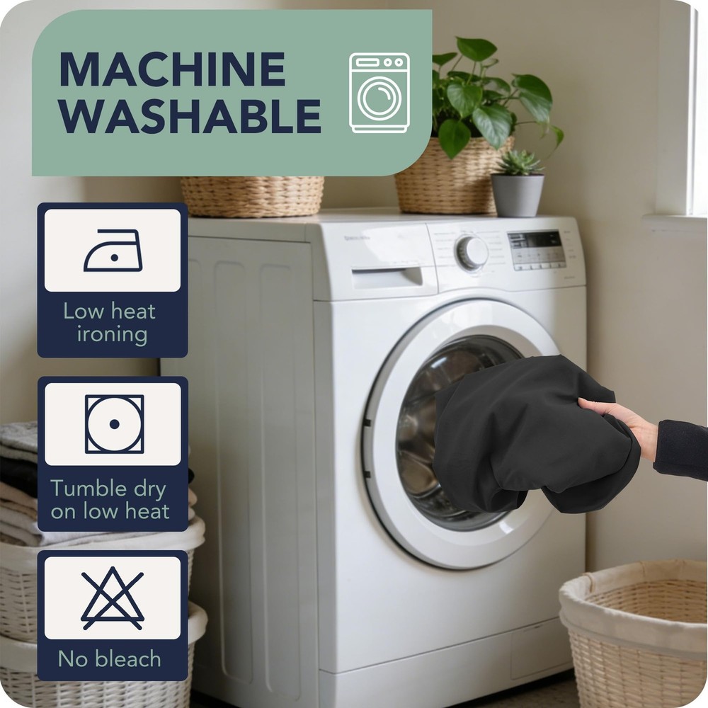 Fitted Tablecloths with Elastic - 2 Pack 5ft Folding Table Covers Rectangle, ...