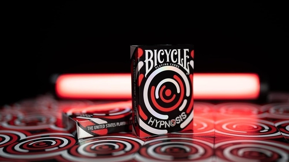 Bicycle Hypnosis Playing Cards, Blue