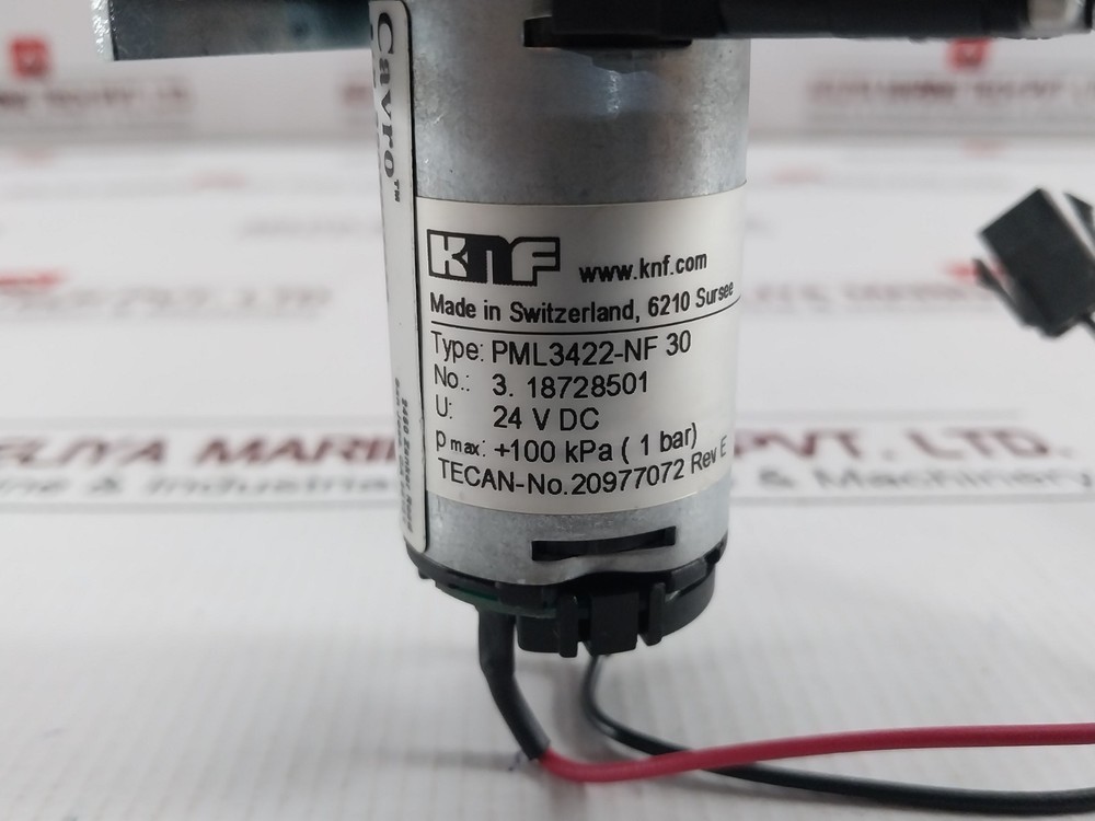 KNF PML3422-NF 30 Diaphragm Liquid Pump 24V DC