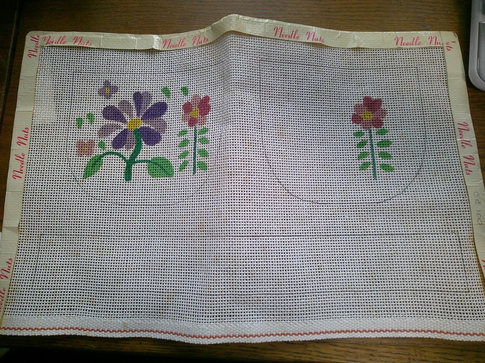 Vintage Needle Nuts COIN PURSE NEEDLEPOINT KIT