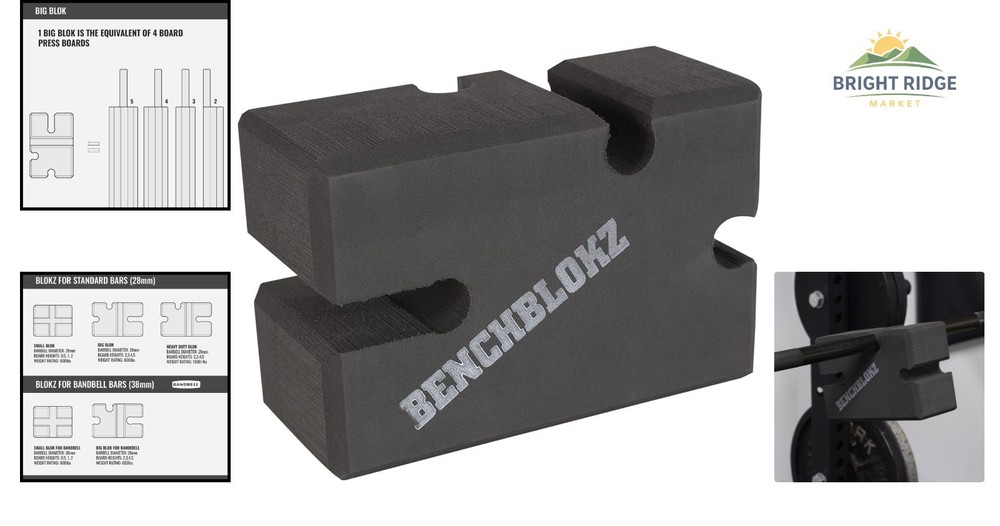 Adjustable Bench Press Board for Strength Training and Powerlifting Sessions