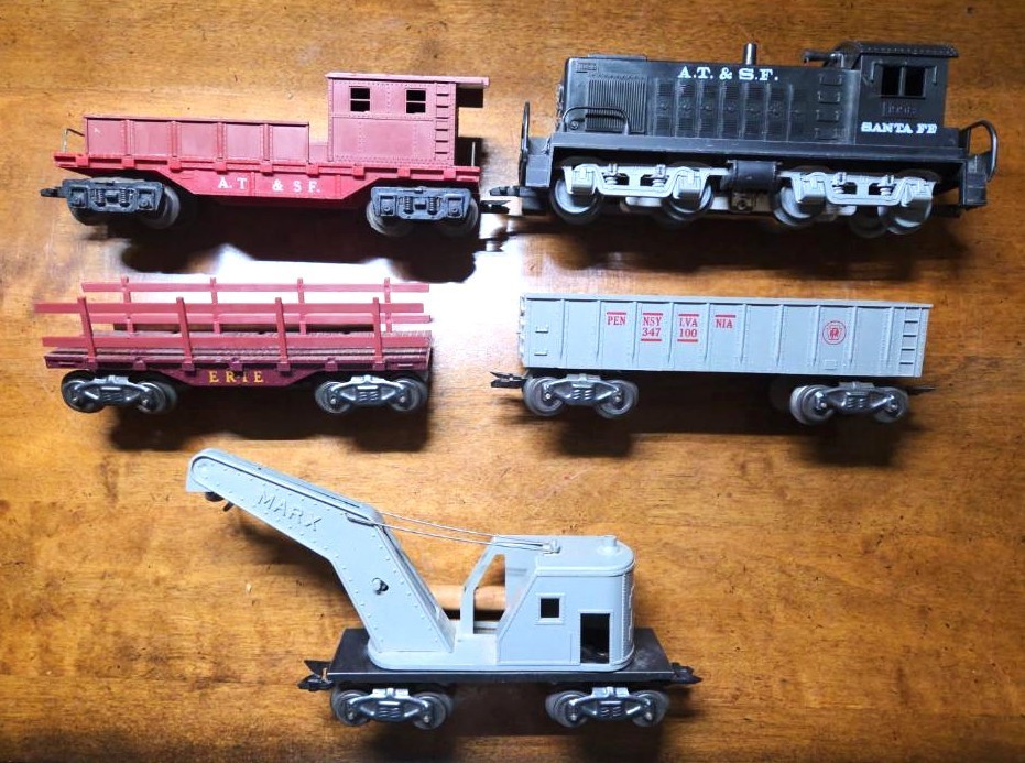 Marx Santa Fe 1998 Switcher Freight Set 33242