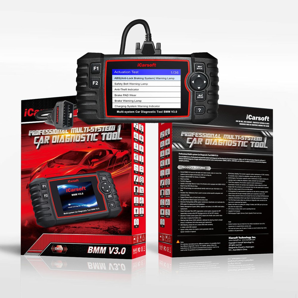 iCarsoft BMM V3.0 for BMW/Mini/Rolls_Royce Diagnostic with auto VIN/Quick test