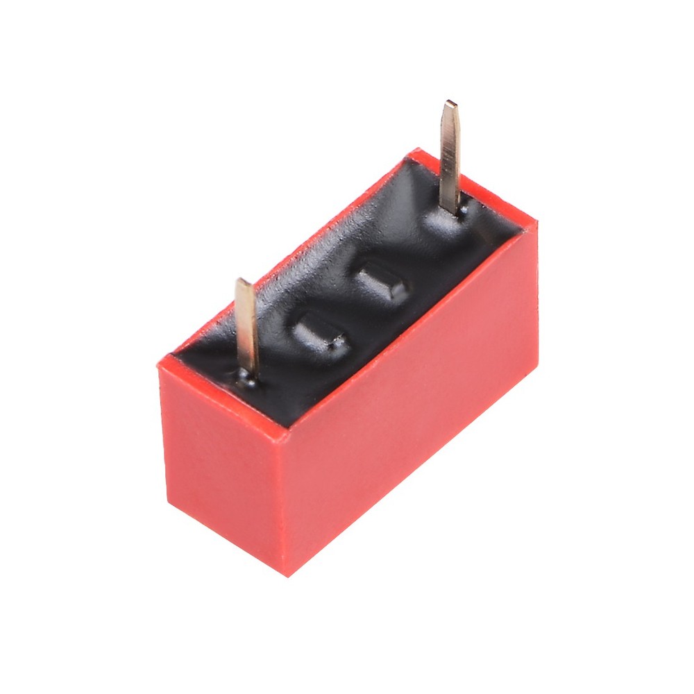 50pcs Red DIP Switch 1 Positions for Circuit Breadboards PCB