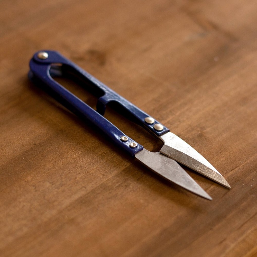 Shear Scissors Blades Sharp Heat Treated Thread Nipper 4.25 inches