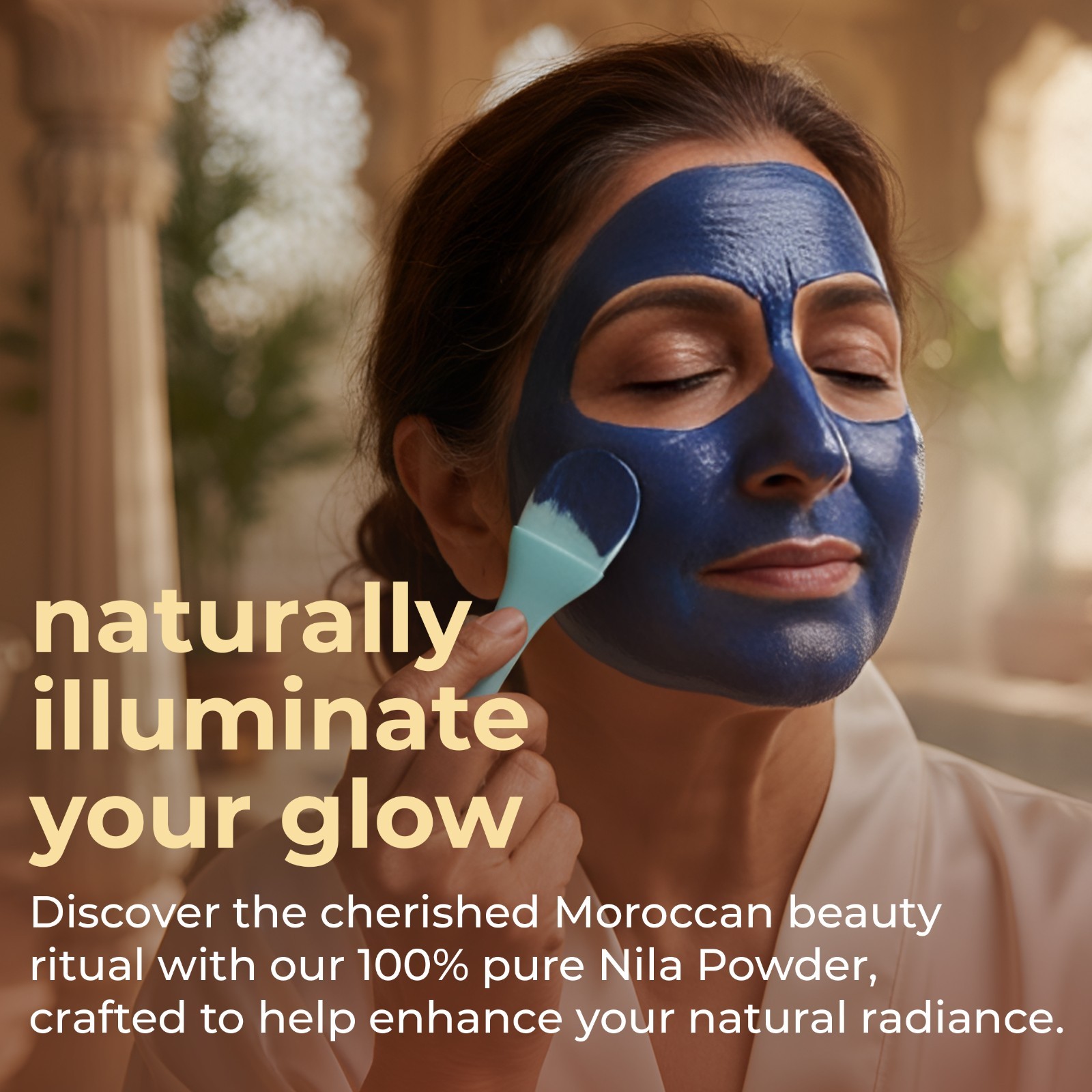 Natural Elephant Nila Indigo Powder 1.76oz | 50G