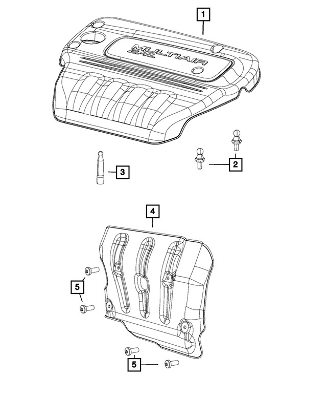 Genuine Mopar Ball Stud 6510684AA