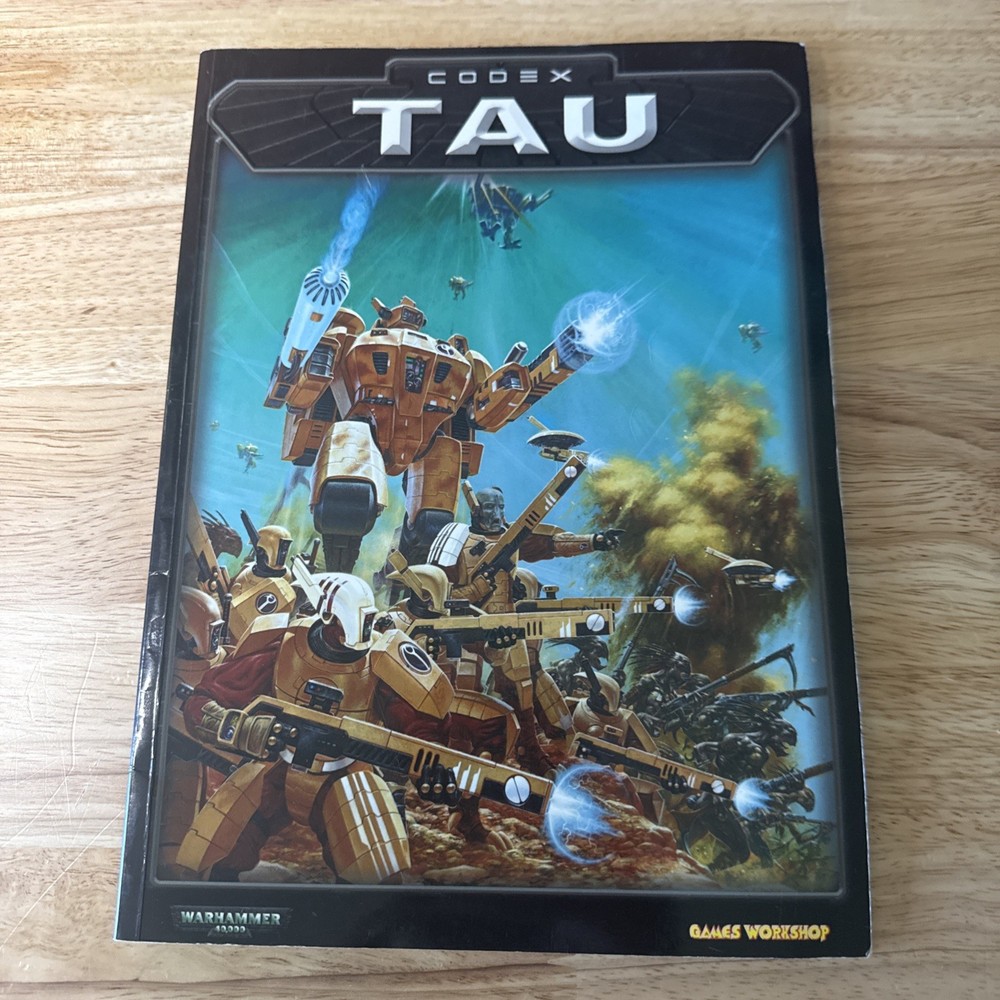 Tau Empire Codex Warhammer 40K Games Workshop 2001