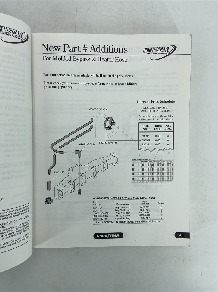 GoodYear Engineered Products Application Engineering Manual GM Honda Ford 2000