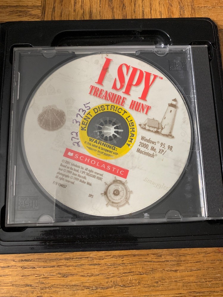 I Spy CD Rom Game