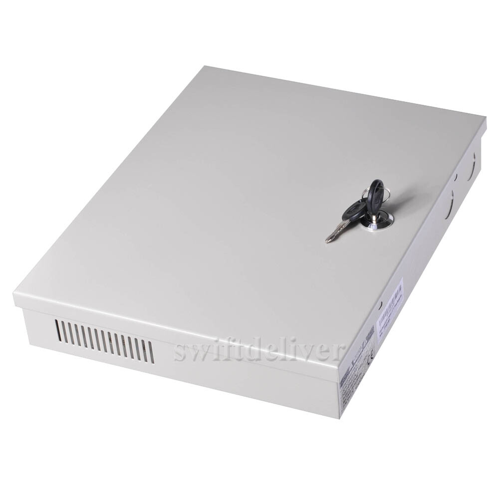 18 CH Security Camera Distributed Power Supply Box 12V DC Switch Box Output CZR