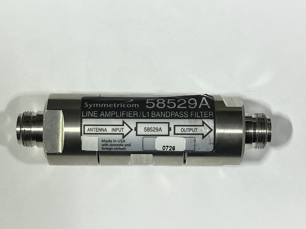 Symmetricom 58529A GPS GNSS 10dB Inline Amplifier