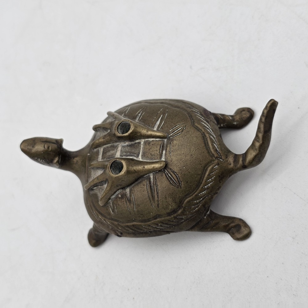 Vintage Bronze / Brass Turtle 3"