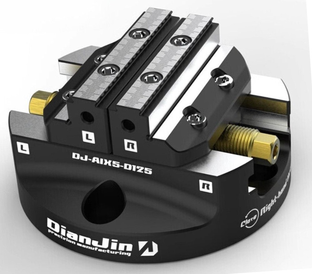 Four/five-axis quick-change fixture zero-point disc type integral concentricVise