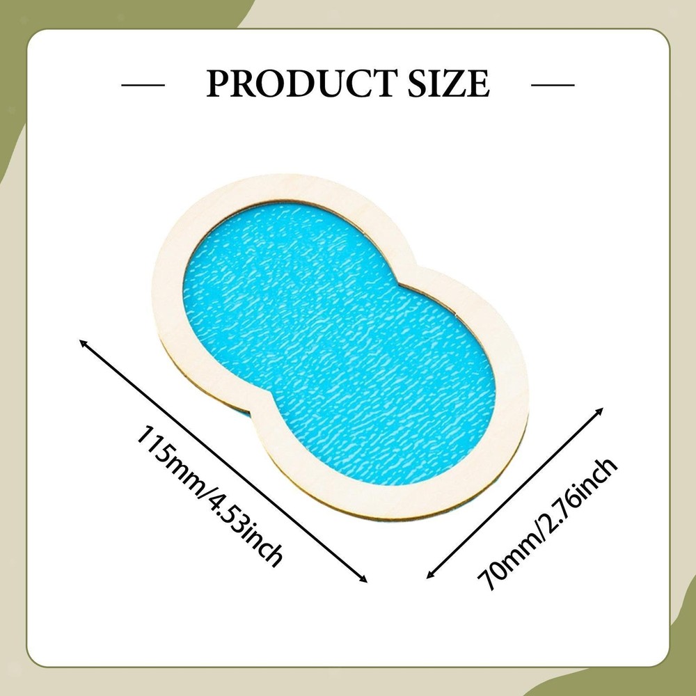 Pool Model Miniature Scene Model Creative Paintable DIY Sand