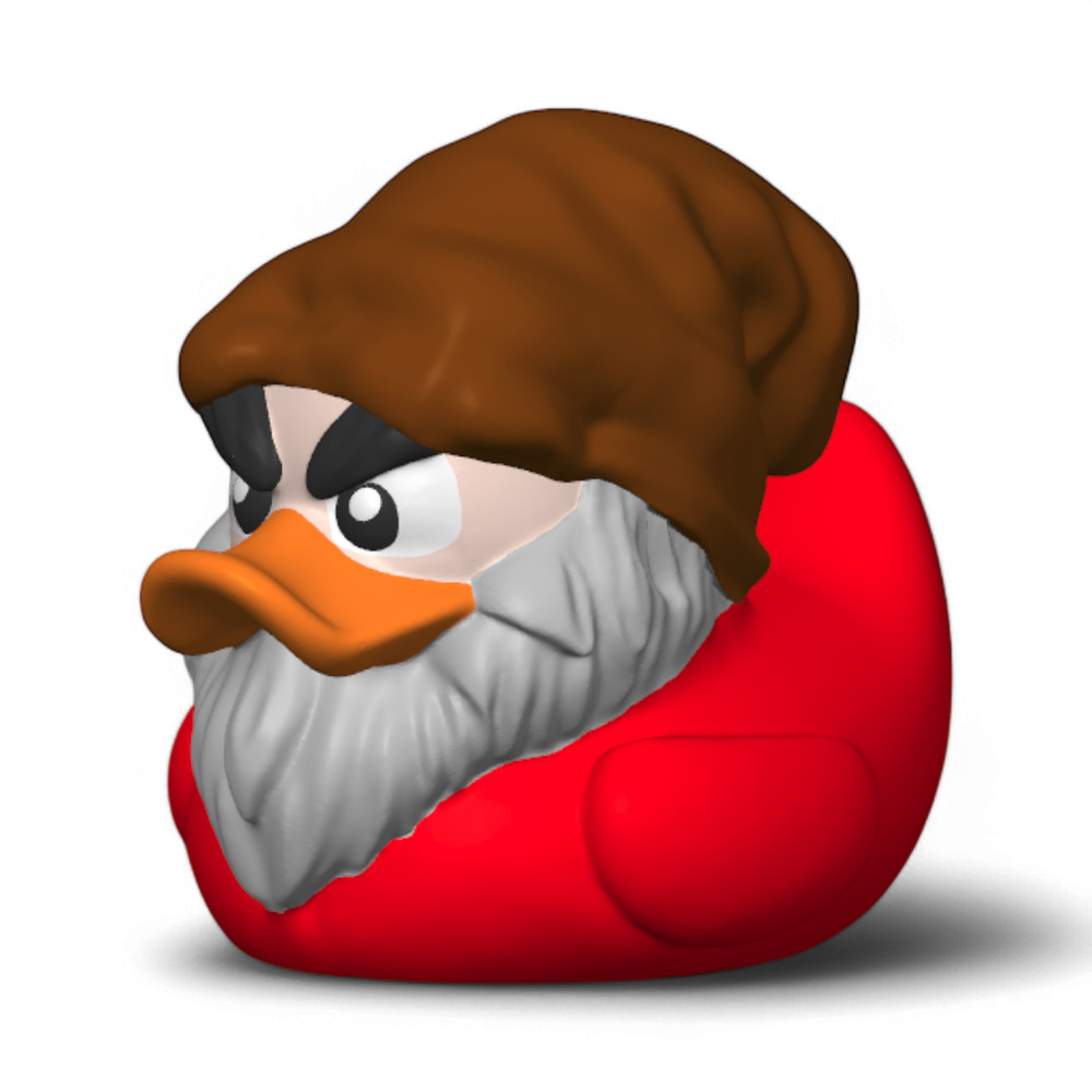 Grumpy the Dwarf Duck