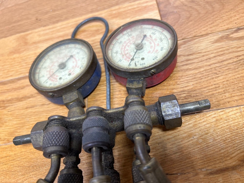 Vintage Uniweld HVAC Guages Untested