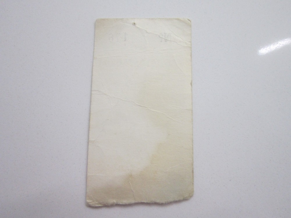 1974 CROSBY STILLS NASH YOUNG BAND Varsity Stadium Toronto Concert Ticket Stub