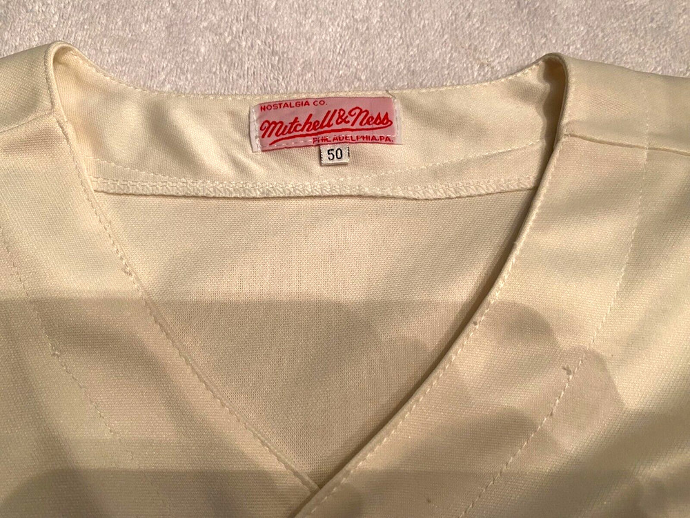 SANDY KOUFAX Signed (Mitchel & Ness) Dodgers Jersey-Steiner Authenticated-(Mint)