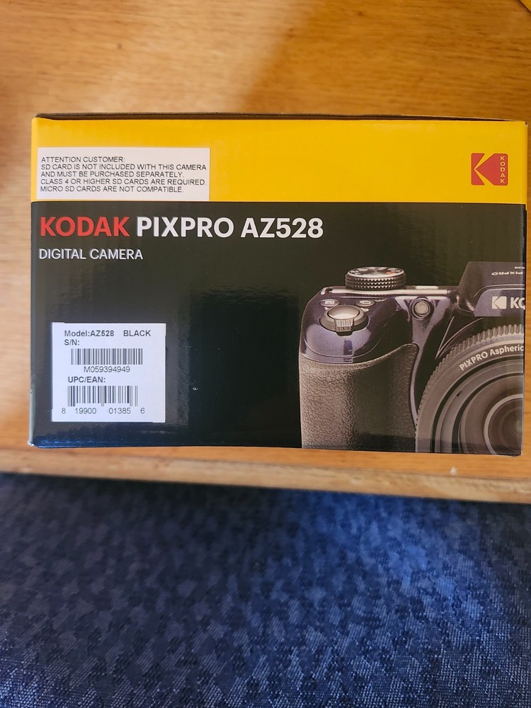 Kodak PIXPRO AZ528 Digital Camera + 64GB Memory Card +Accessories Bundle - Black