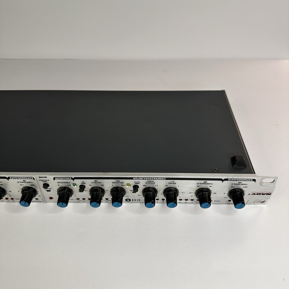Nady CL-5000 Dual Channel Compressor/Limiter w Gate Rackmount Unit