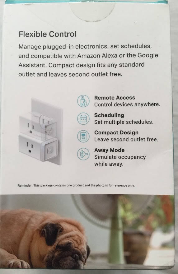 TP-Link Smart Wi-Fi Plug Mini HS105 works with amazon alexa