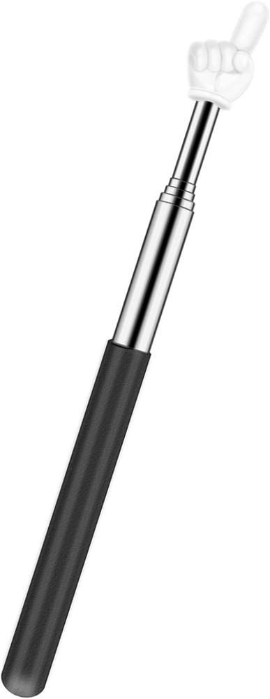 Retractable Teacher Pointer for Classroom Kids Reading, Dumero Extendable Finger