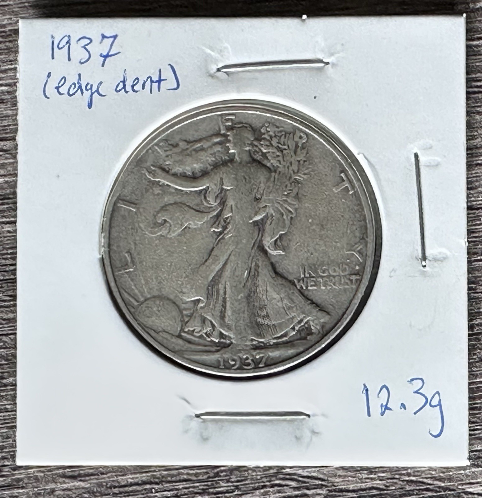 1937-P Walking Liberty Half Dollar