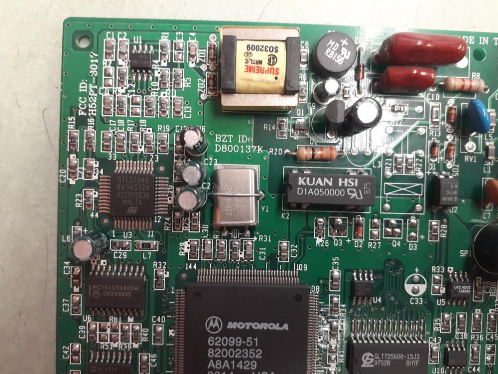 MOTOROLA D800137K MODEM CARD