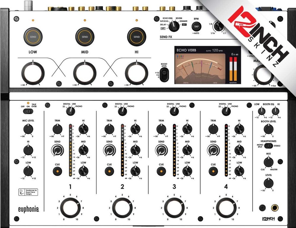 AlphaTheta Euphonia Skin white-black