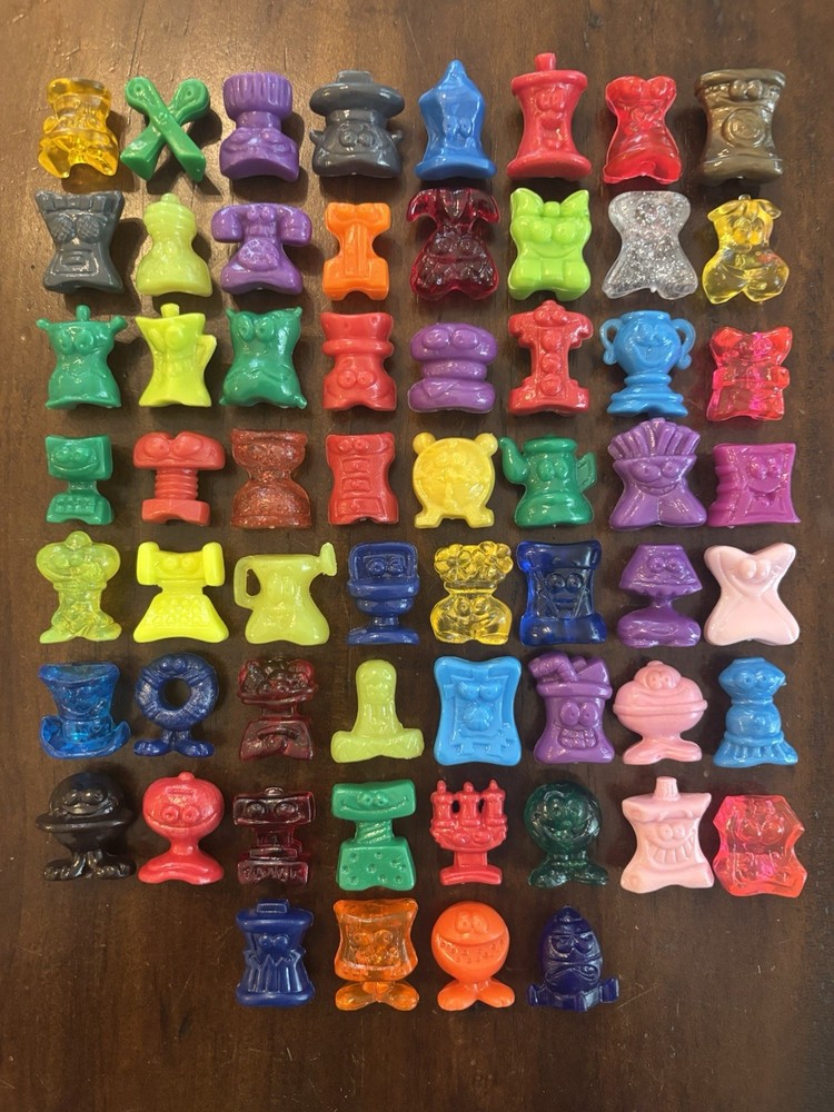 100% Complete Set 1996 THINGS Series Gogos Crazy Bones with Nitro