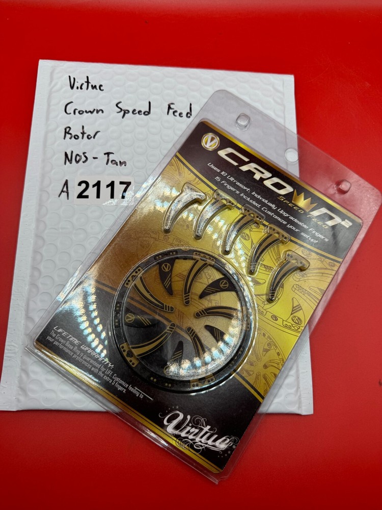 Virtue Crown Speed Feed Rotor NOS-Tan