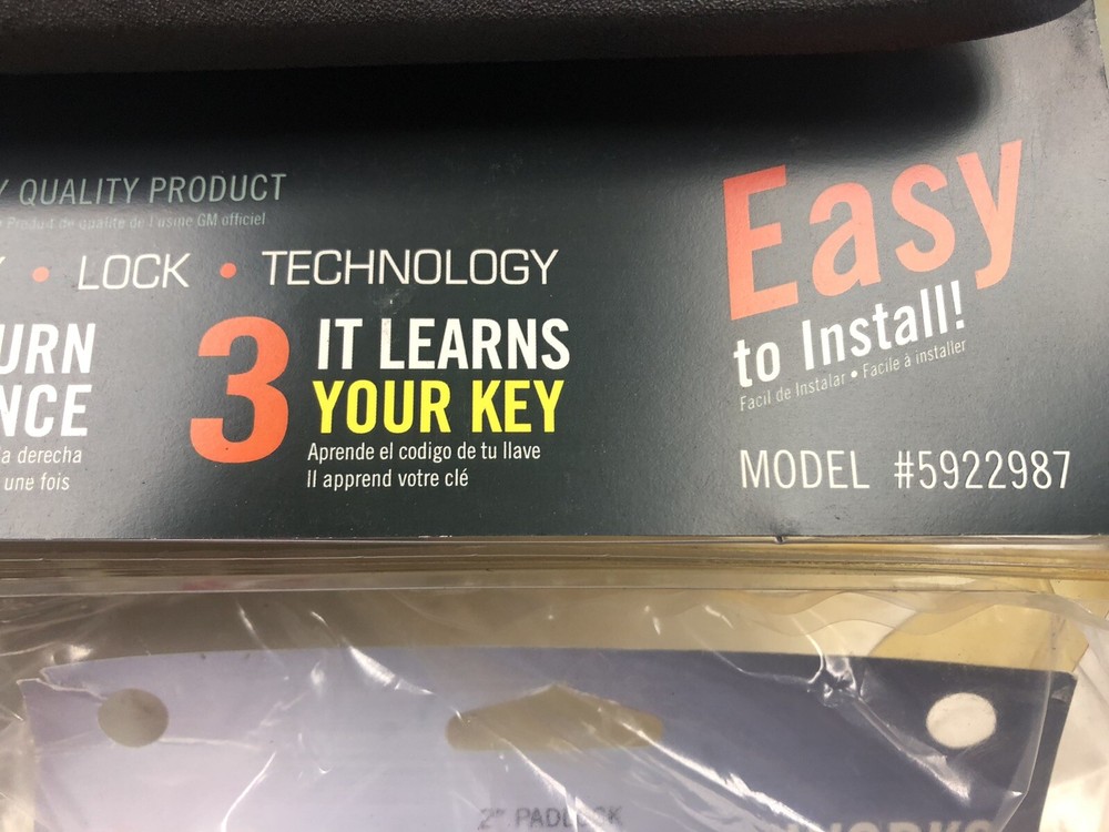 Bolt Hitch Locks and Other Locks OPEN PACKAGE