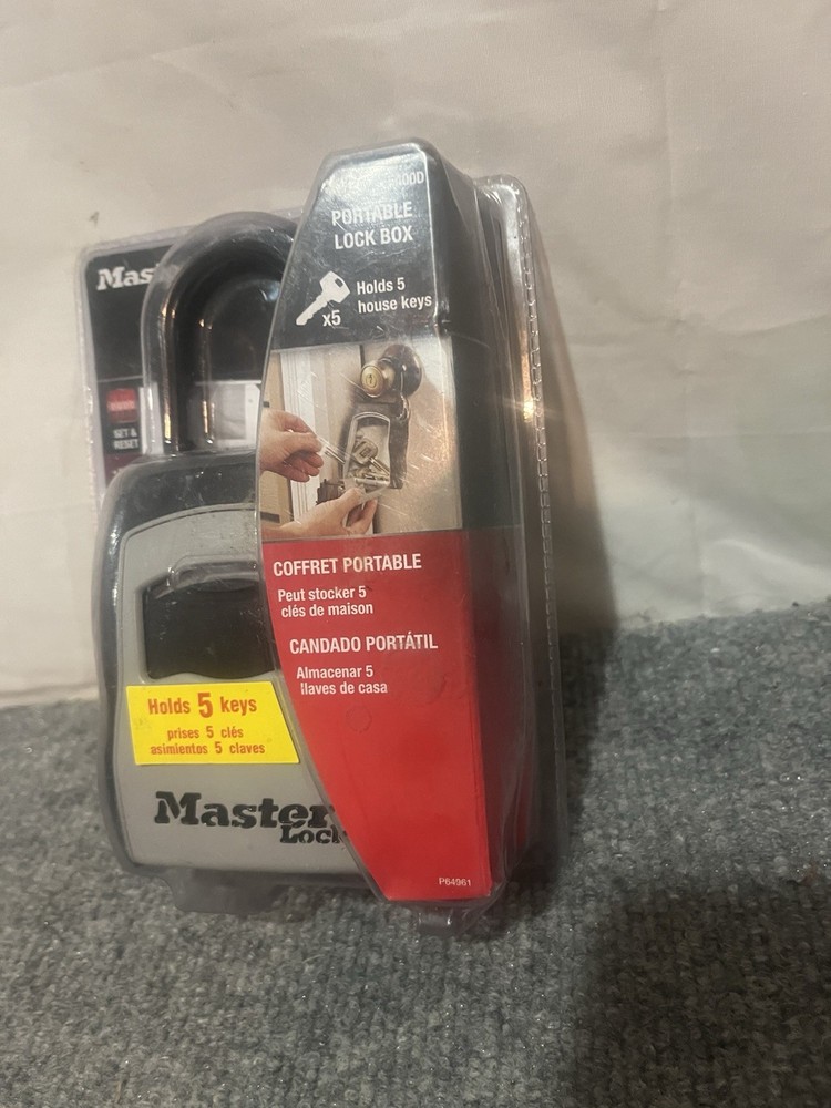 Master Lock New Doorknob Lockbox